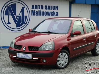 Renault Clio II Benzyna 1.4 16V Klimatronik Halogeny Komputer 5-Drzwi Zadbane