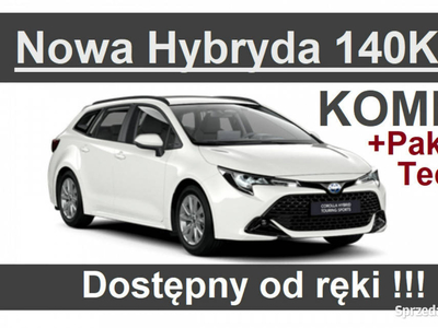 Toyota Corolla Nowa Hybryda 140KM 1,8 Pakiet Tech Comfort K…