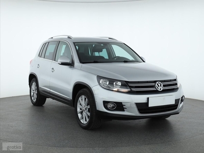 Volkswagen Tiguan , Salon Polska, Serwis ASO, Navi, Klimatronic, Tempomat,