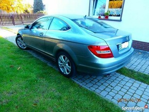 MERC C 180 COUPE 1,8/156 KM 84 tyś/km. 2011r. FAJNIE MRUCZY