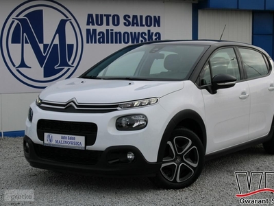 Citroen C3 III Jasne Wnętrze Klimatronik Led Asystent Pasa PDC Halogeny Wzorowy Sta