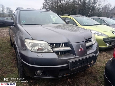 Mitsubishi Outlander 2.4 benzyna 180 KM 2006r. (Zarzysko , Oleśnica)