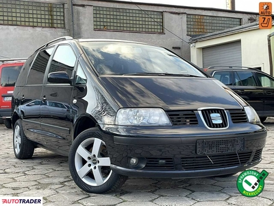 Seat Alhambra 2.0 benzyna 116 KM 2006r. (Kutno)