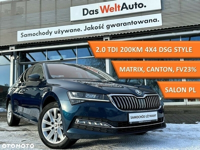 Skoda Superb 2.0 TDI SCR Style DSG