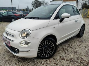 Fiat 500 Klimatronik Szklany Dach Alu Duży Wyświetlacz Oryginał Tempomat