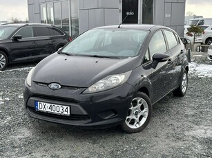 Ford Fiesta VII 1.25 82KM 2009r, klimatyzacja, grzana szyba przednia