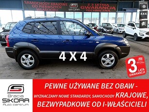 Hyundai Tucson 4x4 2,0 16V PB TYLKO 134tyś KM KLIMATRONIC Podgrzewana przednia szy