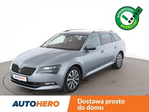 Skoda Superb III skóra navi el. sterowane i ogrzewane fotele z pamięcia