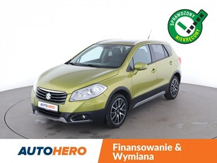 Suzuki SX4 S-Cross 4x4 skóra navi klima auto grzane fotele kamera i czujniki parkowania