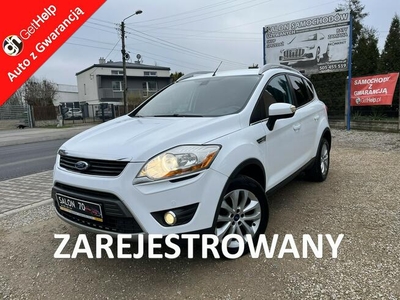 Ford Kuga 2.0 Zarejestrowany Skóry Climatronic 6biegów Alu Stan BDB BEzwypadk