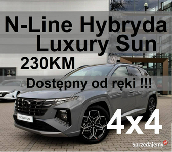 Hyundai Tucson N-Line 4x4 230KM Pamięć foteli Kamera 360 Ni…