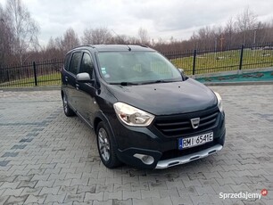 Dacia lodgy stepway 1.2 115km benzyna nawigacja super stan