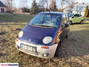 Daewoo Matiz 0.8 benzyna 51 KM 2005r. (węgrów)