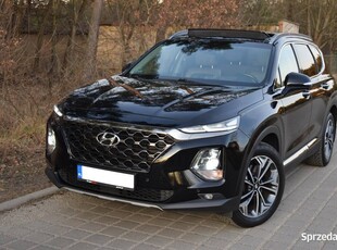 Hyundai Santa Fe PLATINUM Salon PL Bezwypadkowy Serwisowany Mega Wersja