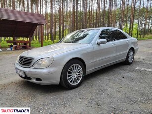 Mercedes S-klasa 3.2 benzyna 224 KM 2001r. (bolesławiec)