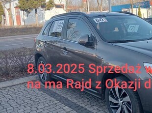 Mitsubishi ASX Benzyna Auto Mega Oszczędne Zadbane Serwisowane i Wyposażone