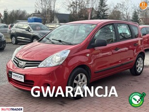 Nissan Note 1.4 benzyna 88 KM 2009r. (SADE BUDY)