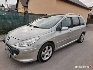 Peugeot 307 sw,2.0 hdi 136 koni,6 skrzynia,hak,2006r