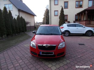 SKODA FABIA II 1,2 benz. 2008 r. 5 drzwi mały przebieg salonowa zarejestr.