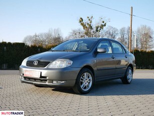 Toyota Corolla 1.6 benzyna 110 KM 2002r. (Goczałkowice-Zdrój)