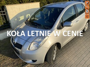 Toyota Yaris II 5d/1,3 Benzyna/Niski przebieg/Klimatyzacja/Isofix/Drugie koła/Niemcy