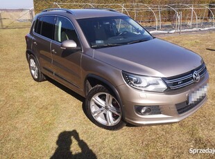 Vw tiguan 2,0 tdi,4x4, R-Line oryginał 2 kpl kół, PL salon