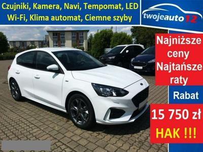 Ford Focus Mk4 (2018-) 2.0 EcoBlue 150 KM, M6 ST Line 5D Unikat! Hak, Navi, Kamera, Klima aut