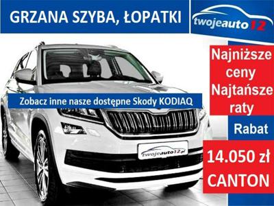 Škoda Kodiaq bez wersji L&K 2.0 TSI 190KM DSG 4x4, Grzana szyba, Alarm, Łopatki