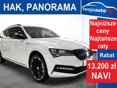 Škoda Superb III (2015-) Combi Sportline 2.0 TDI 200KM DSG, Kamera, VIRT.COCKPIT, od ręki !