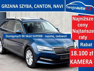 Škoda Superb III (2015-) Combi Style 2.0 TDI 200KM DSG, P. Comfort, Grzana przednia szyba