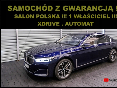 BMW Seria 7 G11-G12 Sedan 730d 265KM 2019