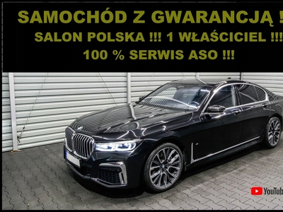 BMW Seria 7 G11-G12 Sedan 740d 320KM 2019