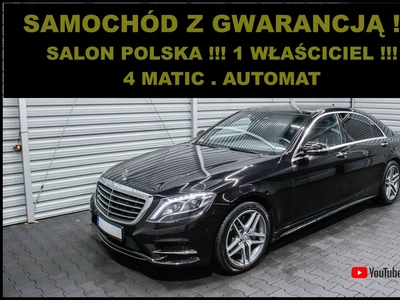 Mercedes Klasa S W222 Limuzyna 350 Blue TEC 258KM 2016