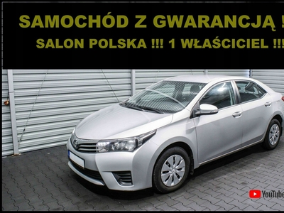 Toyota Corolla XI Sedan 1.6 Valvematic 132KM 2016