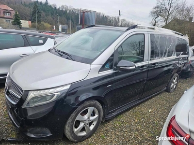 2015 MERCEDES V-KLASA 8 osób 2.2 CDI - AVANTGARDE - USZKODZONY LEWY TYŁ