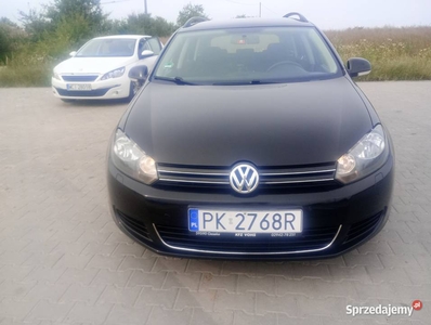 Ładny zadbany Volkswagen Golf 6 kombi 1.6TDi diesel 2012r