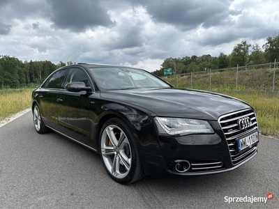 Audi A8 Long 4.2 TDI 2013r masaże, dociągi, kamery 360