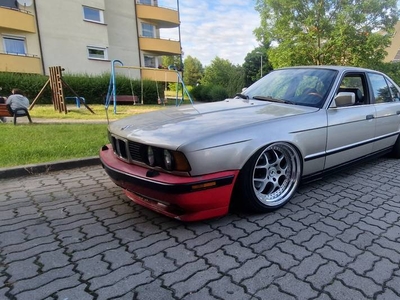 BMW E34 525i, airride, 3tlg, blackhella, us