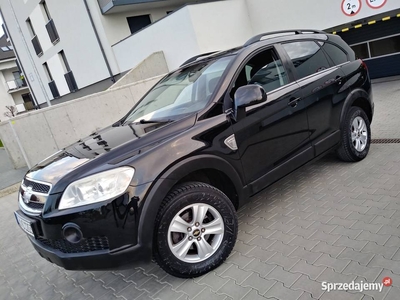 Chevrolet Captiva 2.4B LPG 7 OSOBOWA Klima Alu Park Super Stan