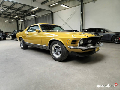 Ford Mustang Mach 1 1970, silnik po remoncie, 5,8L, 300 KM, pełna dokument…