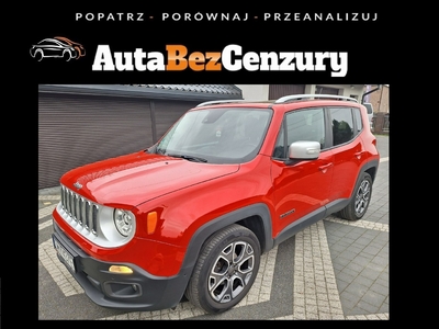 Jeep Renegade I 1.4i 140 KM LIMITED - Super stan - Bezwypadkowy