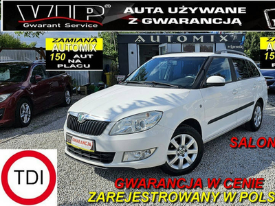 Škoda Fabia 1,6 TDI, klimatyzacja, alufelgi, GWARANCJA W CENIE/Możliwa zam…