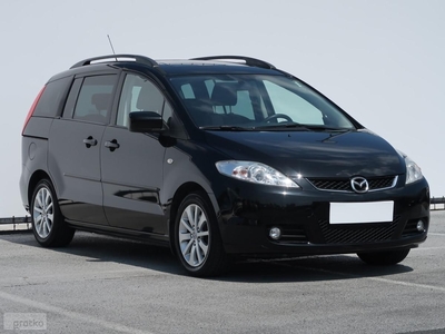 Mazda 5 I , GAZ, 7 miejsc, Klimatronic, Podgrzewane siedzienia,ALU