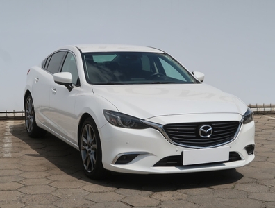 Mazda 6 III , Salon Polska, Serwis ASO, Skóra, Navi, Klimatronic,