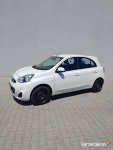 Nissan Micra 2014 K13 benzyna 1.2 80KM 50 000 - biała perła