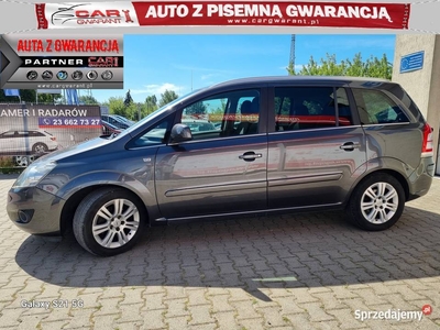 Opel Zafira LIFT 1.8 140 KM alufelgi nawigacja climatronic serwis gwarancja