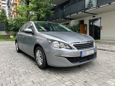 Peugeot 308 II 1,2 benzyna, KLIMATRONIK, ekran dotykowy, 96 tys. km., zarej. w PL