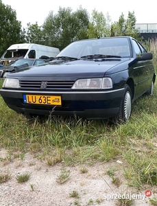 Peugeot 405.GL / Żółte tablice Zabytkowe