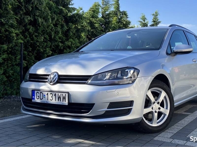 Volkswagen Golf 7 TDI 110KM, 2016 rok, diesel oryginalny