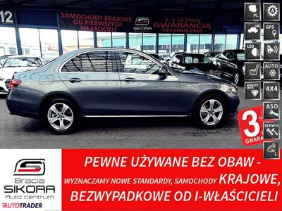 Mercedes E-klasa 2.0 diesel 194 KM 2018r. (Mysłowice)